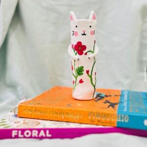 Cat Vase