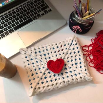 Love letter book sleeve