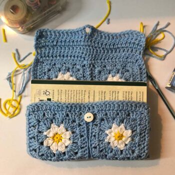 Sunflower book sleeve