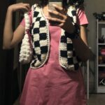 Checkered vest